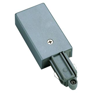 143032 1PHASE-TRACK, подвод питания 1, серебристый, Marbel