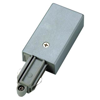 143042 1PHASE-TRACK, подвод питания 2, серебристый, Marbel