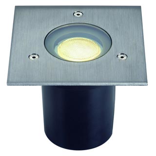 228214 ADJUST SQUARE GU10 светильник встраиваемый IP67 для лампы GU10 35Вт макс., сталь, Marbel 228214 ADJUST SQUARE GU10 светильник встраиваемый IP67 для лампы GU10 35Вт макс., сталь, Marbel