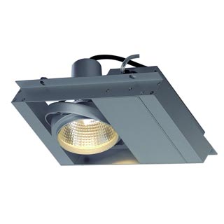 154794 AIXLIGHT® PENDANT SYSTEM, 70W HQI Module, светильник 38° с ЭПРА для лампы G12 70Вт, серебристый, Marbel