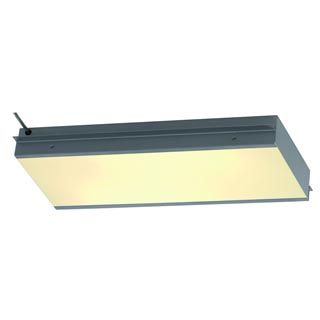 154804 AIXLIGHT® PENDANT SYSTEM, PL module, с ЭПРА для 2-х ламп 2G11 по 36 Вт, серебристый, Marbel