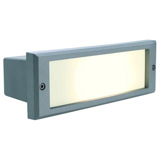 230415 ALDA светильник встраиваемый IP44 c ПРА для лампы TC-D G24d-2 18Вт, темно-серый, Marbel