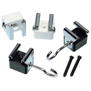 180161 APOLLO, крепление шинопровода, 4 шт., белый, Marbel