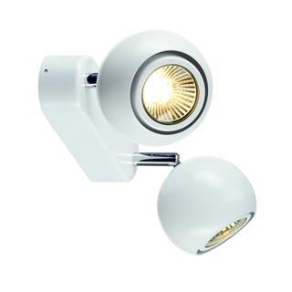 151041 Decoring 51mm für GU10, weiss, Marbel