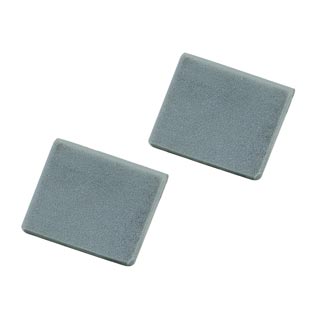 213321 LED WALLPROFILE, набор наконечников (левый и правый), серебристый, Marbel