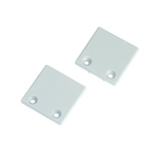 213451 ALUMINIUM PROFILE наконечник, 2 штуки, белый, Marbel