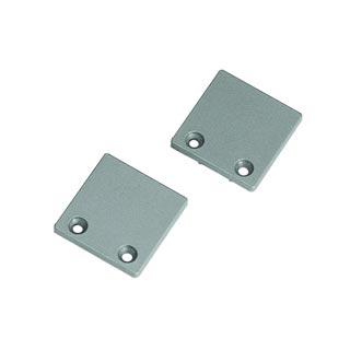 213454 ALUMINIUM PROFILE наконечник, 2 штуки, алюминий, Marbel