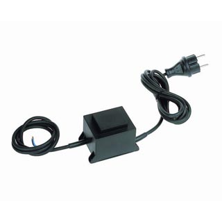 227160 IP44 K-TRAFO 60/12 трансформатор индукционный 60ВА, 230В/12В, кабель 2м +1.5м, влагозащищенный, Marbel