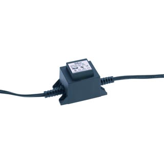 451010 IP44 K-TRAFO 10/12 трансформатор индукционный 10ВA, 230В/12В, влагозащищенный, черный, Marbel