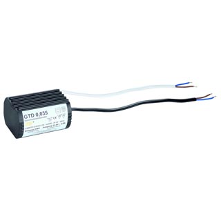 451022 ROUND-TRAFO 35 трансформатор индукционный 35VA, 230V/12V, кабель 305cм, черный, Marbel