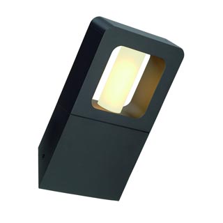 231345 BACCO WL светильник настенный IP44 для лампы ELT E27 15Вт макс., антрацит, Marbel