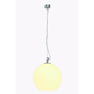 133581 BIG SUN светильник подвесной для лампы E27 75Вт макс., алюминий / стекло белое, Marbel