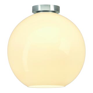 134301 BIG SUN CEILING светильник потолочный для лампы E27 75Вт макс., алюминий / стекло белое, Marbel