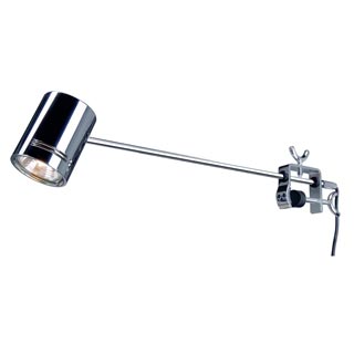 146492 BIMA DISPLAY светильник на струбцине для лампы GU10 макс. 50Вт, хром, Marbel