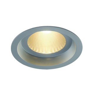 160654 BOOST B IP44 светильник встраиваемый с COB LED 13Вт, 3000К, 840lm, серебристый, Marbel