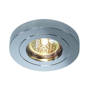 114982 DOWNLIGHT CHROM ROUND светильник встраиваемый для лампы MR16 50Вт макс., хром, Marbel