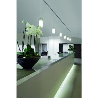 143904 1PHASE-TRACK, COMMO PD-1 светильник подвесной для лампы GX53 13Вт макс., хром/ стекло мат/ад-р сереб, Marbel 143904 1PHASE-TRACK, COMMO PD-1 светильник подвесной для лампы GX53 13Вт макс., хром/ стекло мат/ад-р сереб, Marbel