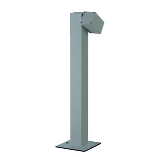 232554 CUBIC PATHLIGHT L светильник IP44 для лампы GU10 25Вт макс., серебристый, Marbel