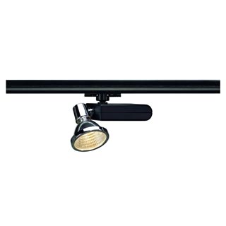 153710 3Ph, D-RECTION 35W светильник с ЭПРА для лампы CMH-TC GU6.5 35Вт, черный / хром, Marbel 153710 3Ph, D-RECTION 35W светильник с ЭПРА для лампы CMH-TC GU6.5 35Вт, черный / хром, Marbel