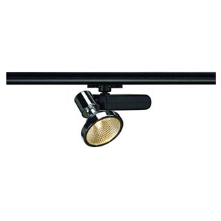 153730 3Ph, D-RECTION 70W светильник с ЭПРА для лампы HQI-T G12 70Вт, черный / хром, Marbel