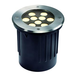 230152 DASAR® 9x1W LED светильник встраиваемый IP67 с 9 тепло-белыми PowerLED 1Вт, сталь, Marbel 230152 DASAR® 9x1W LED светильник встраиваемый IP67 с 9 тепло-белыми PowerLED 1Вт, сталь, Marbel