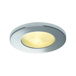 111022 FGL OUT ROUND GU10 светильник встраиваемый IP65 для лампы GU10 35Вт макс., хром / стекло матовое, Marbel 111022 FGL OUT ROUND GU10 светильник встраиваемый IP65 для лампы GU10 35Вт макс., хром / стекло матовое, Marbel