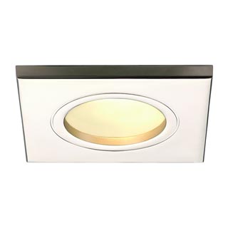 111127 FGL OUT SQUARE MR16 светильник встраиваемый IP65 для лампы MR16 35Вт макс., титан / стекло матовое, Marbel