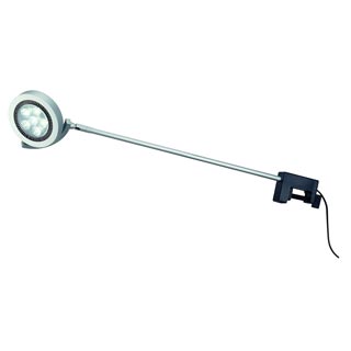 147351 DOMELED DISPLAY светильник на струбцине с 6-ю белыми PowerLED по 3Вт, серебристый, Marbel 147351 DOMELED DISPLAY светильник на струбцине с 6-ю белыми PowerLED по 3Вт, серебристый, Marbel