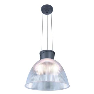 165100 PARA DOME 2 E27 светильник подвесной для лампы E27 150Вт макс., темно-серый/ прозрачный, Marbel