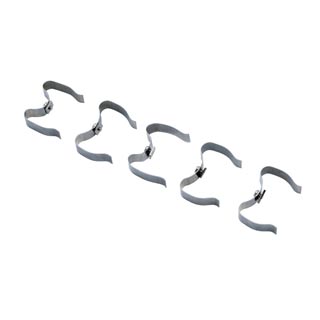 213421 DOWNUNDER ALU PROFILE пружины крепления 5 штук, хром, Marbel 213421 DOWNUNDER ALU PROFILE пружины крепления 5 штук, хром, Marbel