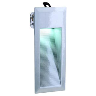 230311 DOWNUNDER LED 15 светильник встраиваемый IP44 c 15 белыми LED 0.9Вт, матир.алюминий (лак), Marbel