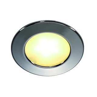 112222 DL 126 LED светильник встраиваемый с 6-ю LED 12В=,3Вт, 3000K, 150lm, хром, Marbel
