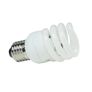 509002 E27 Energiesparleuchtmittel, 12W, spiralform, 2700K, Marbel