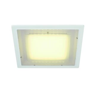 160291 ECO LED ROUNDсветильник встраиваемый с блоком питания и 100 LED 10 Вт, 3000K, 800Лм, белый, Marbel