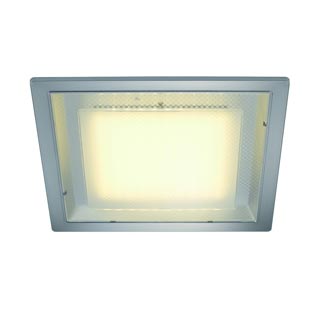 160294 ECO LED ROUNDсветильник встраиваемый с блоком питания и 100 LED 10 Вт, 3000K, 800Лм, серебристый, Marbel