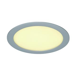 162514 ECO LED PANEL ROUND Down- light, rund, silbergrau, 14W, 3000K, Marbel 162514 ECO LED PANEL ROUND Down- light, rund, silbergrau, 14W, 3000K, Marbel