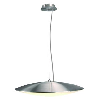 149365 ELSU светильник подвесной с ЭмПРА для лампы Т8-RING 32Вт, алюминий / стекло матовое, Marbel