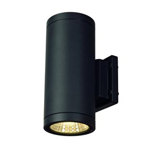 228525 ENOLA_C OUT UP-DOWN wall lamp, round, anthracite, 9W LED, 3000K, Marbel 228525 ENOLA_C OUT UP-DOWN wall lamp, round, anthracite, 9W LED, 3000K, Marbel
