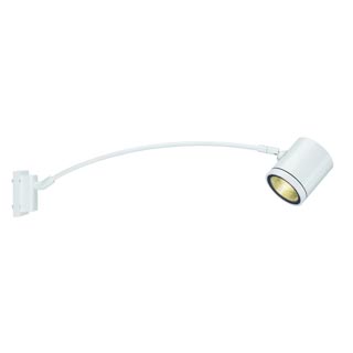 228531 ENOLA_C CURVED Displayleuchte, rund, weiss, 9W LED, 3000K, Marbel