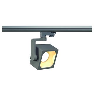 152724 3Ph, EURO CUBE DLMI Spot светильник с Philips DLMi 28Вт, 3000К, 2000lm, 90°, серебристый, Marbel