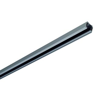 145202 EUTRAC® шинопровод 2м, трехканальный, 230В, 16А макс., серебристый, Marbel