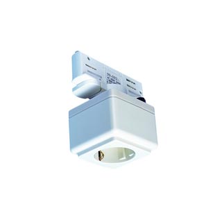 145701 EUTRAC®, розетка 6.3А макс., кремовый, Marbel