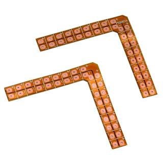 550570 FLEXLED ROLL, L-коннектор 90°, 2 шт., Marbel