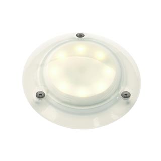 227400 GLASS PLOT, плафон для LED PLOT INSERT, стекло матовое, Marbel