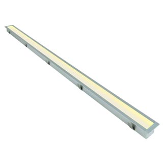112822 GLENOS LED XL светильник встраиваемый с 78-ю белыми теплыми LED общ. мощностью 7.5Вт, серебристый, Marbel