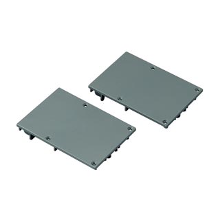 213484 GLENOS ALU-PROFIL наконечник, 2 штуки, алюминий, Marbel 213484 GLENOS ALU-PROFIL наконечник, 2 штуки, алюминий, Marbel