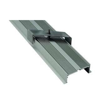 213529 GLENOS ALU RECESSED PROFILE скоба монтажная, 2 штуки, Marbel