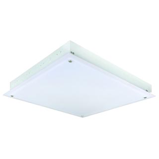 158221 RASTER BIG PAN светильник встраиваемый с ЭПРА для 4-х ламп T8 по 18Вт, белый, Marbel