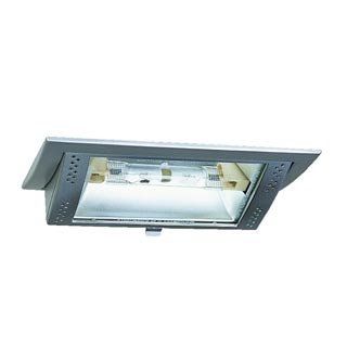 150929 HQI-TS DL 70 светильник встраиваемый для лампы HQI-TS/CDM-TS Rx7s 70Вт, серебристый, Marbel