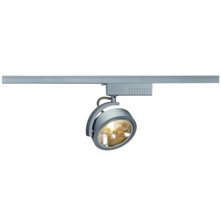 143464 1PHASE-TRACK, KALU TRACK QRB111 светильник с ЭПН для лампы QRB111 50Вт макс., серебристый, Marbel 143464 1PHASE-TRACK, KALU TRACK QRB111 светильник с ЭПН для лампы QRB111 50Вт макс., серебристый, Marbel